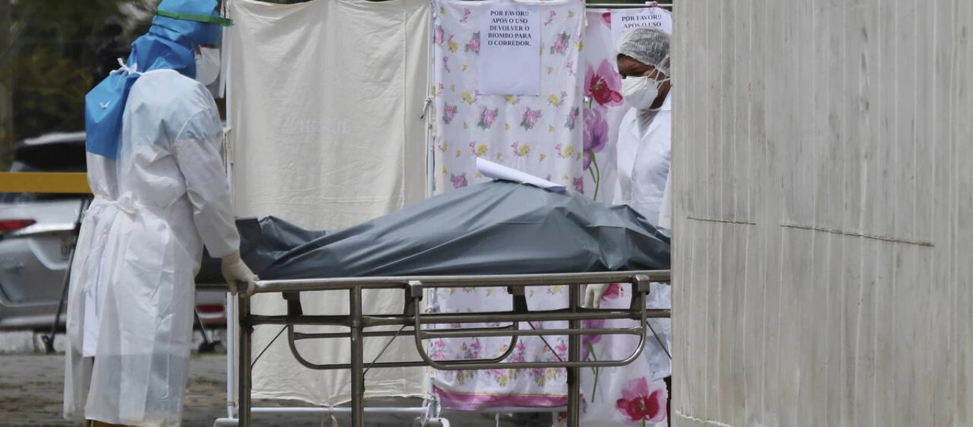 Βραζιλία: Άλλοι 674 νεκροί από κορωνοϊό το τελευταίο 24ωρο - Στην 3η θέση παγκοσμίως σε κρούσματα